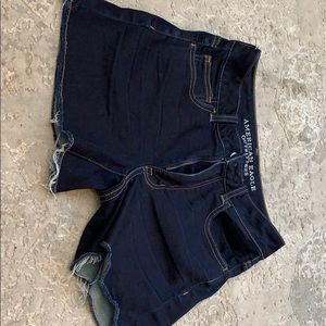 american eagle size 6 hi rise shortie